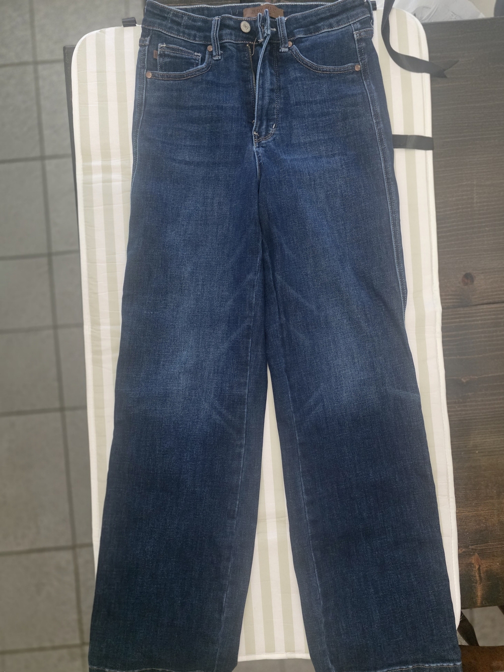 Judy Blue Tummy Control Wide Leg Jeans